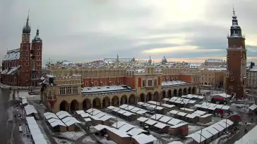 Kamera z widokiem na Rynek Główny