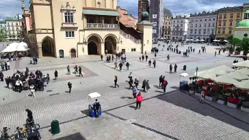 Kraków widok na Rynek Główny online.
