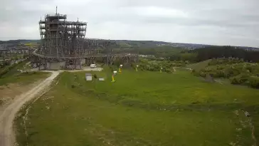 Kurza Góra - widok na Wieżę Widokową w Kurzętniku.