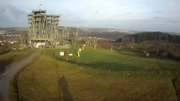 Kurza Góra - widok na Wieżę Widokową w Kurzętniku.