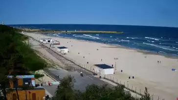 Łeba kamera, plaża, wydmy, miasto - zobacz też inne kamery w tej miejscowości