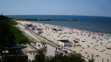 Łeba kamera, plaża, wydmy, miasto - zobacz też inne kamery w tej miejscowości