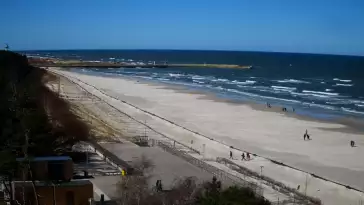 Łeba kamera, plaża, wydmy, miasto - zobacz też inne kamery w tej miejscowości