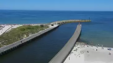 Kamera z widokiem na PLAŻĘ i MORZE w Łebie