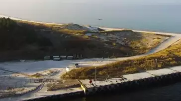 Kamera z widokiem na PLAŻĘ i MORZE w Łebie