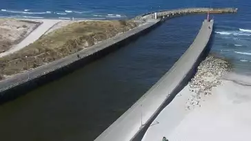 Kamera z widokiem na PLAŻĘ i MORZE w Łebie