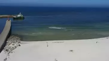 Kamera z widokiem na PLAŻĘ i MORZE w Łebie