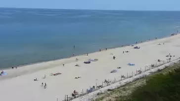 Kamera z widokiem na PLAŻĘ i MORZE w Łebie