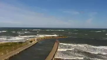 Kamera z widokiem na PLAŻĘ i MORZE w Łebie