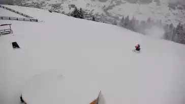 Widok panoramiczny na stok Grapa Litwinka Czarna Góra.