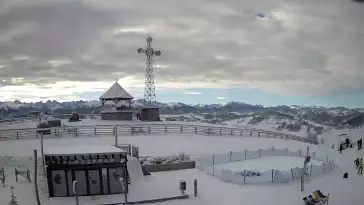 Widok na panorame tatr