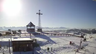 Widok na panorame tatr