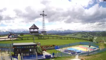 Widok na panorame tatr