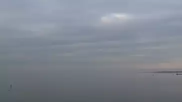 Marina Trzebież - widok na Marinę od strony Zalewu Szczecińskiego