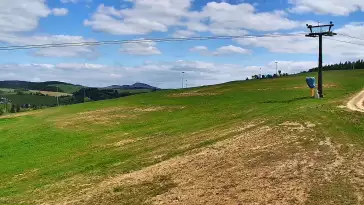 Widok z Kamery na stok MASTER SKI