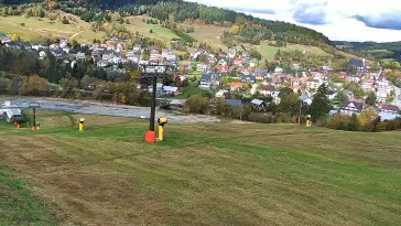 Widok z Kamery na stok MASTER SKI