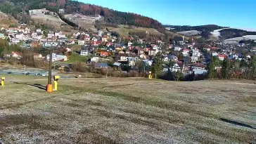 Widok z Kamery na stok MASTER SKI