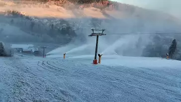 Widok z Kamery na stok MASTER SKI