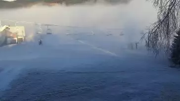 Obraz online z górnej stacji kompleksu Master-ski w Tyliczu