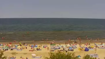 Widok z Kamery na plażę w Międzywodziu