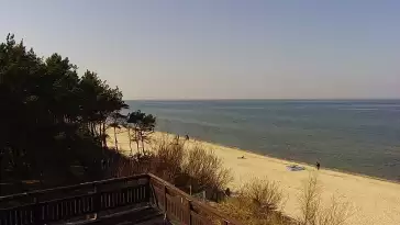 Widok z Kamery na plażę w Międzywodziu