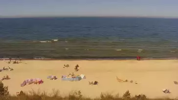 Widok z Kamery na plażę w Międzywodziu