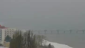 Ujęcie z kamery obrotowej na skwer w Międzyzdrojach