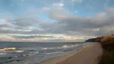 Kamera na plaże w Międzyzdrojach - cudowne zdjęcia.