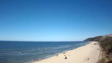 Kamera na plaże w Międzyzdrojach - cudowne zdjęcia.
