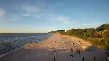Kamera na plaże w Międzyzdrojach - cudowne zdjęcia.
