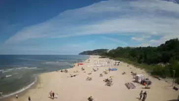 Kamera na plaże w Międzyzdrojach - cudowne zdjęcia.