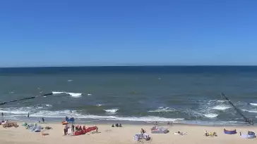 Kamera z widokiem na plażę i promenadę w Mielnie