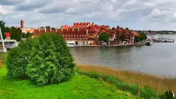 Widok z Kamery na port w Mikołajkach - NOWOŚĆ