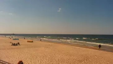 Kamera Mrzeżyno z widokiem na morze.