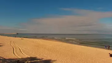 Kamera Mrzeżyno z widokiem na morze.