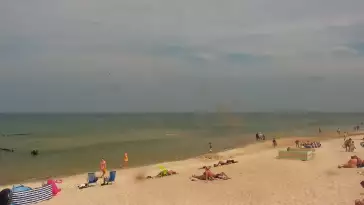 Kamera Mrzeżyno z widokiem na morze.
