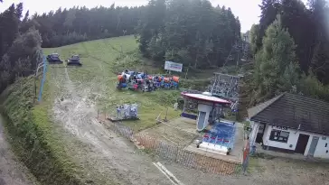 Widok na Sport Arena Myślenice - bramki