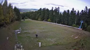 Kompleks Sport Arena Myślenice - widok na oślą łączkę