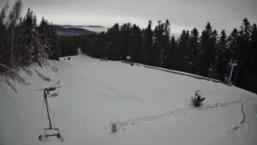 Kompleks Sport Arena Myślenice - widok na oślą łączkę
