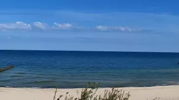 Widok na plażę w Niechorzu - NOWOŚĆ