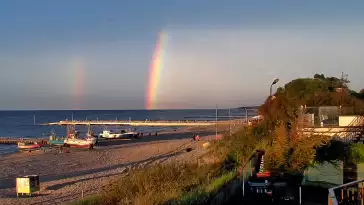 Widok na plażę w Niechorzu - NOWOŚĆ