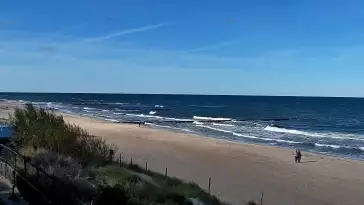 Widok na plażę w Niechorzu - NOWOŚĆ