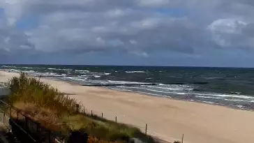 Widok na plażę w Niechorzu - NOWOŚĆ