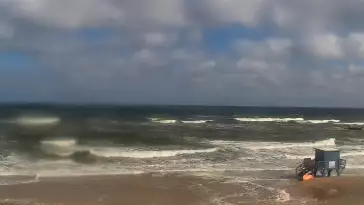 Widok na plażę w Niechorzu - NOWOŚĆ