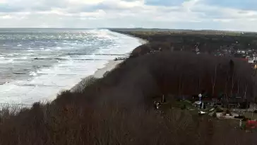 Widok z Kamery na plażę w Niechorzu