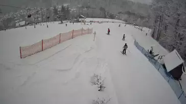 Widok z Kamery na stok w Nowej Osadzie.