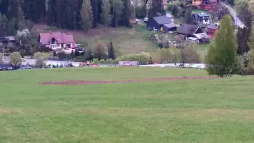 Wyciąg Narciarski - Zadział, widok na okolicę NOWOŚĆ