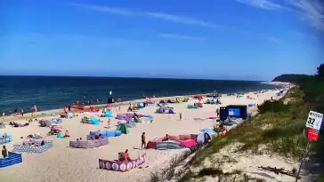 Kamera w Ostrowie z pięknym widokiem na plażę NOWOŚĆ