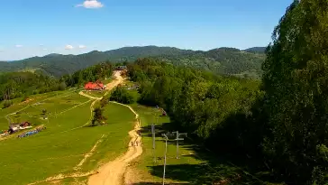 Widok z Kamery Palenica-Szafranówka