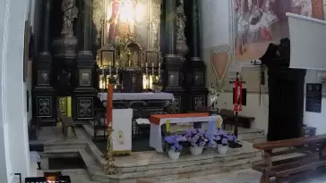 Ołtarz z parafii Matki Bożej Bolesnej w Jarosławiu